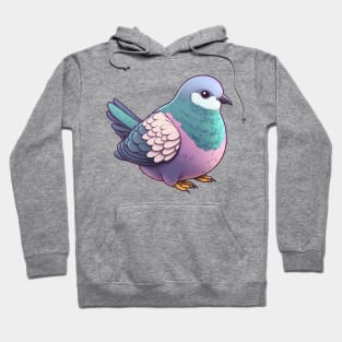 Beautiful Colorful Pigeon Hoodie